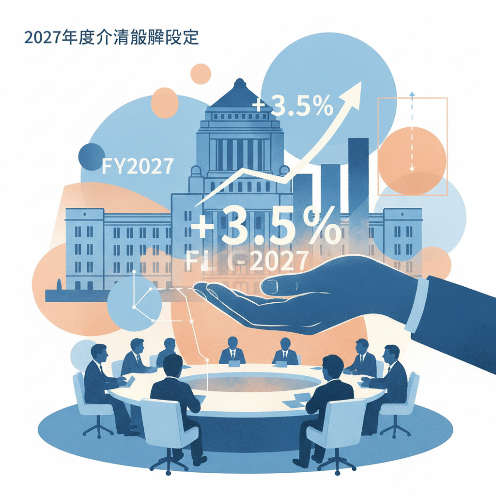財務省「介護サービスの利益率は他産業より高い」|訪問介護9.6%・通所6.2%・特養1.4%、2027年度改定で適正化要請